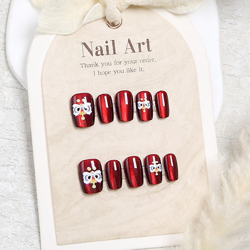 Decorative Themed Press-On Nails