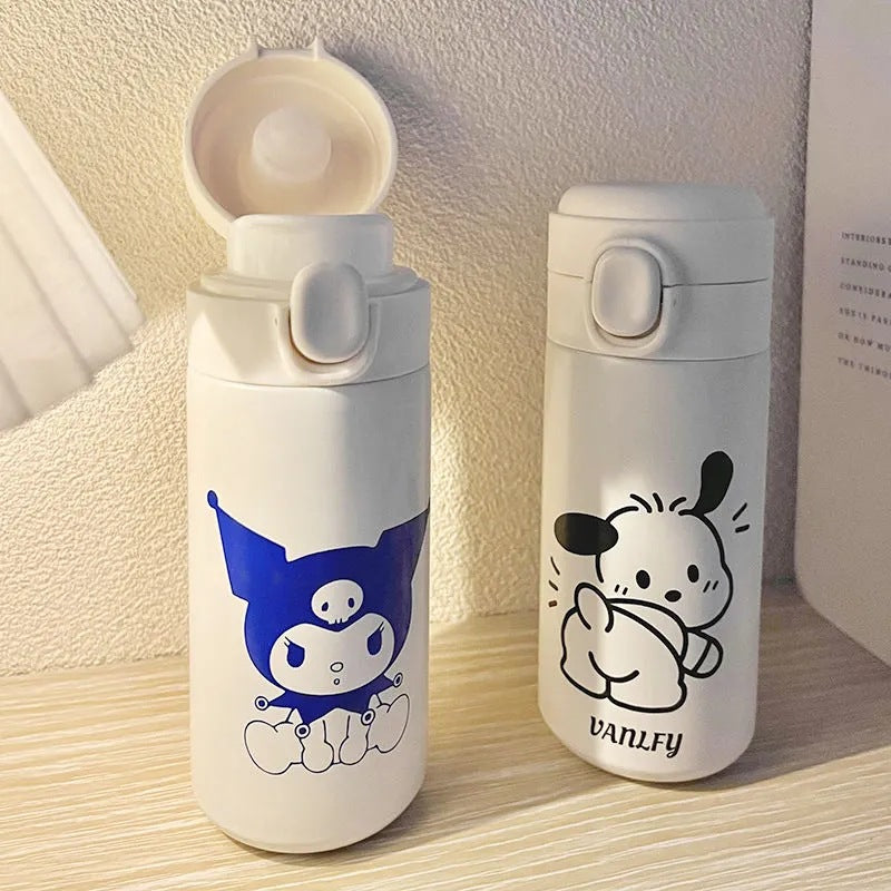 Ladies insulated drinking bottle with secure closure system and creative design Kalsten