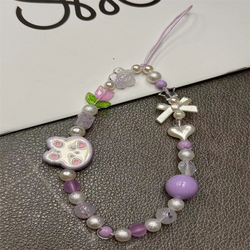 Cute Themed Beaded Charm Bracelet Kalsten
