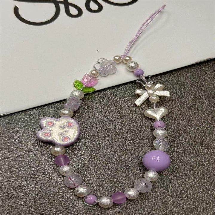 Cute Themed Beaded Charm Bracelet Kalsten
