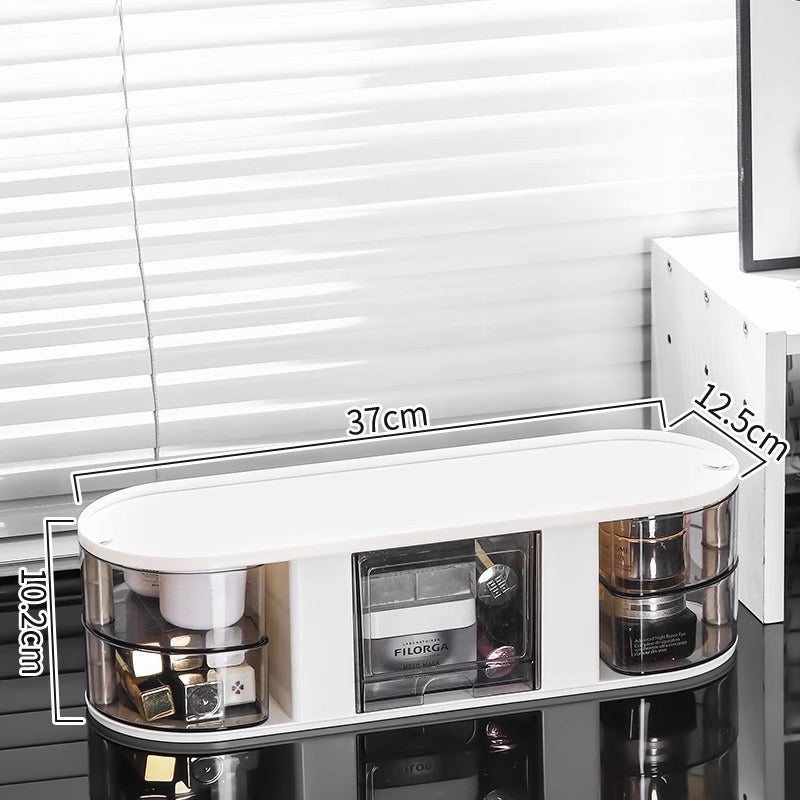 Multi-Compartment Makeup Organizer Kalsten