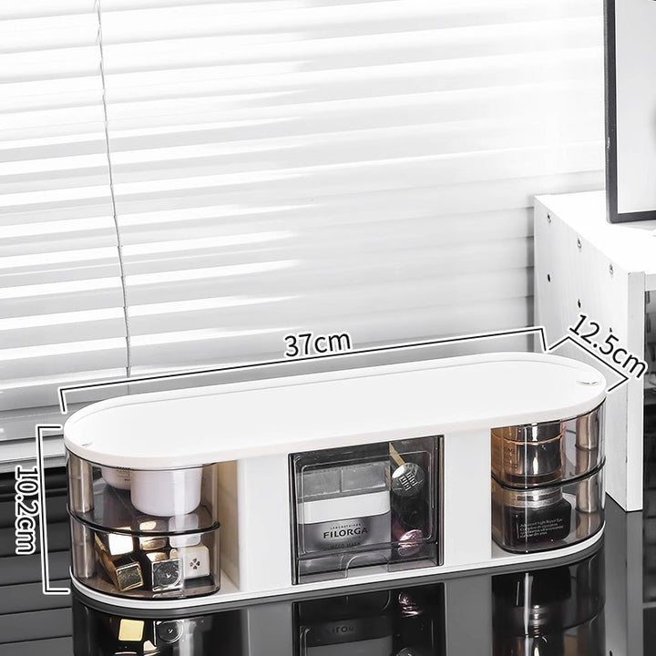 Multi-Compartment Makeup Organizer Kalsten