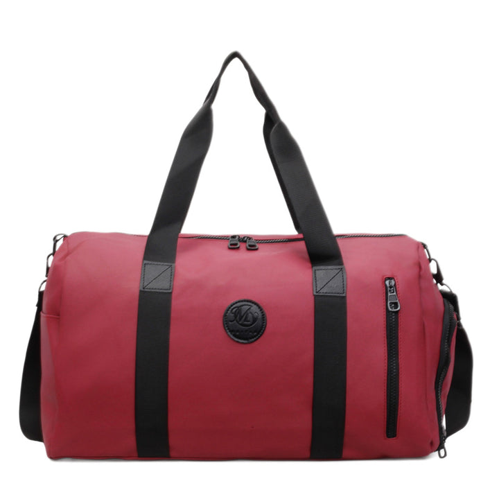Sporty travel bag with reinforced zipper and side pocket Kalsten