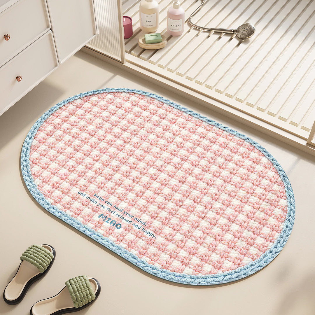 Cartoon Fruit Shaped Bath Mat