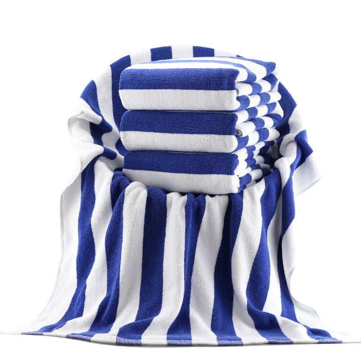Premium Bath Towel With Elegant Stripe Pattern Kalsten