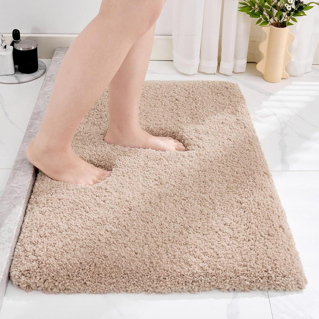 Plush Bath Mat Kalsten