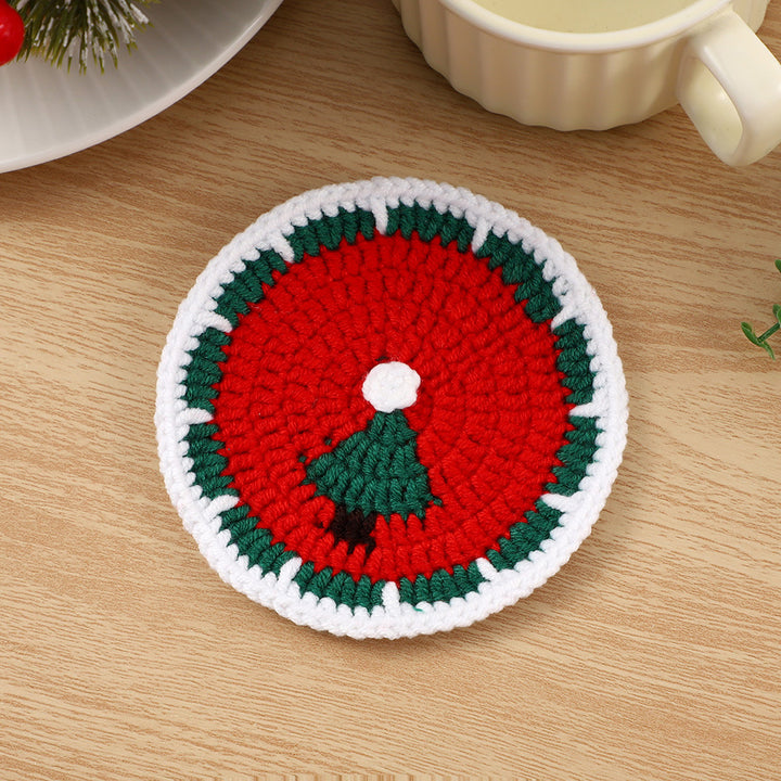 Decorative Artisan Crocheted Coaster Kalsten