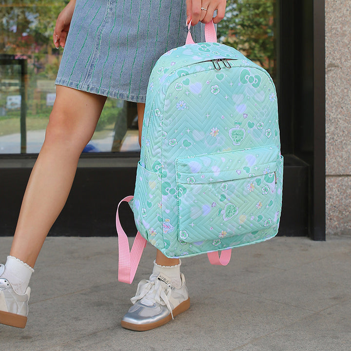 Backpack with High-Quality Quilted Stitching and Multiple Compartments Kalsten