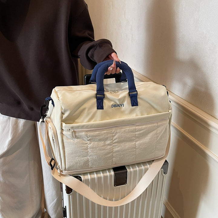 Quilted Multi-Functional Travel Duffel Bag