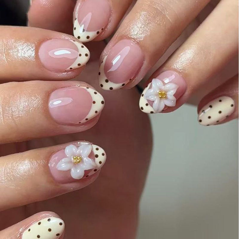Decorative Floral Press-On Nails  1791110891