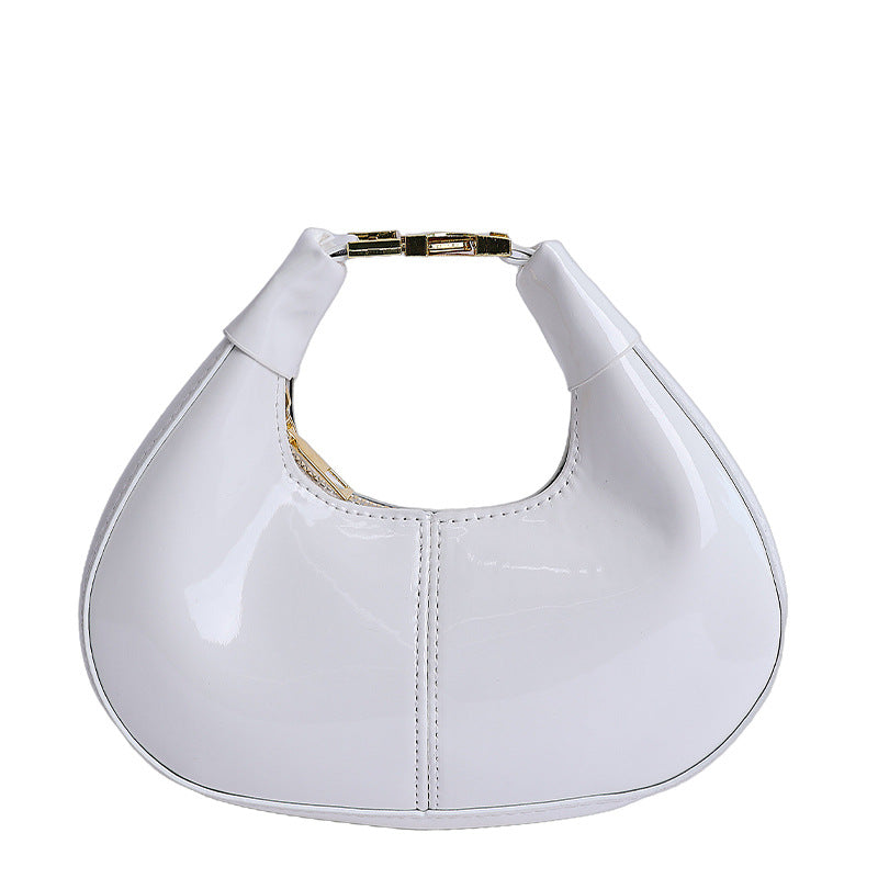 Glossy Patent Leather Evening Handbag Kalsten