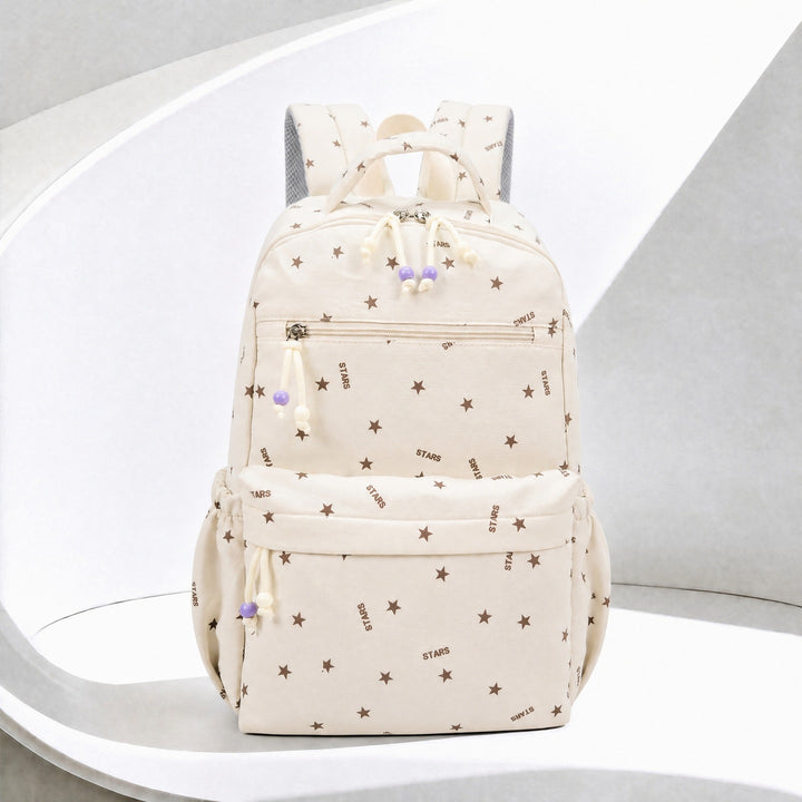 Stylish Star-Patterned Everyday Backpack Kalsten