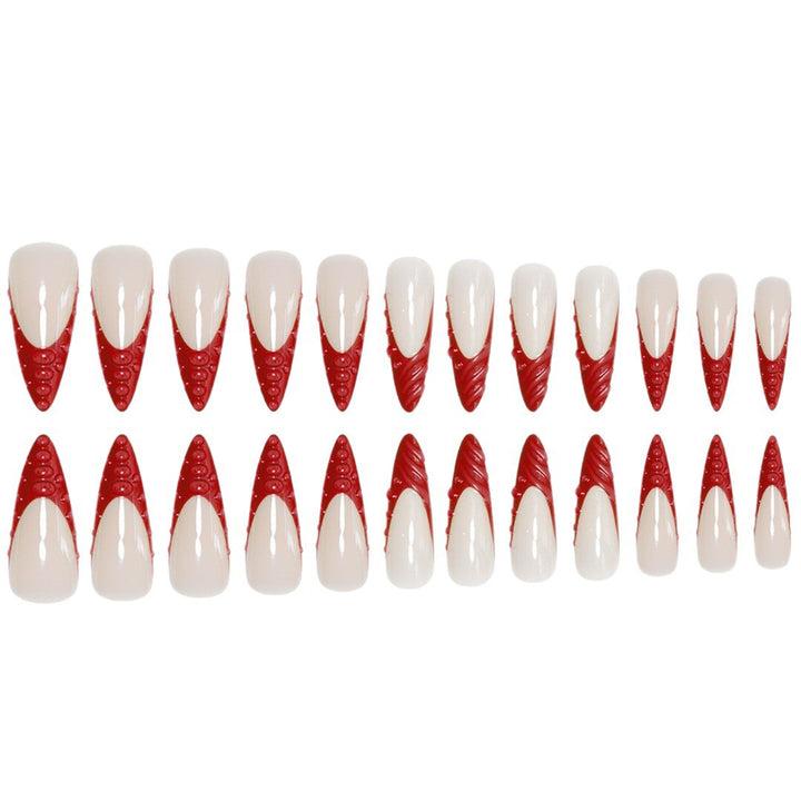Sculpted Stiletto Nail Enhancements Kalsten