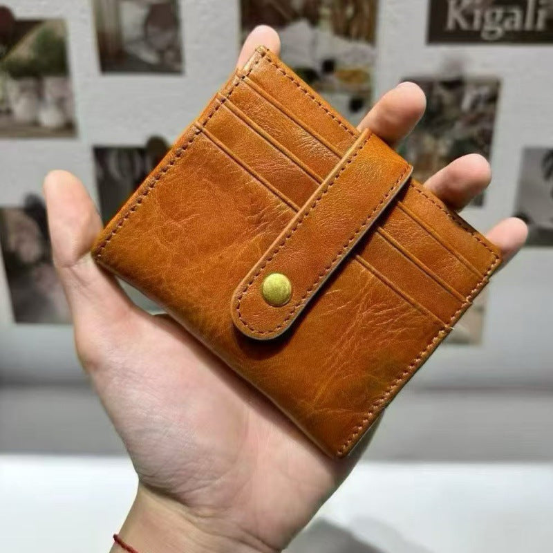 Minimalist Leather Card Holder