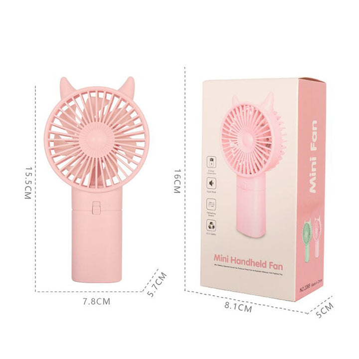 Ladies portable hand fan in animal design Kalsten