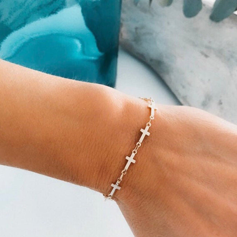 Sleek Snake Chain Bracelet Kalsten