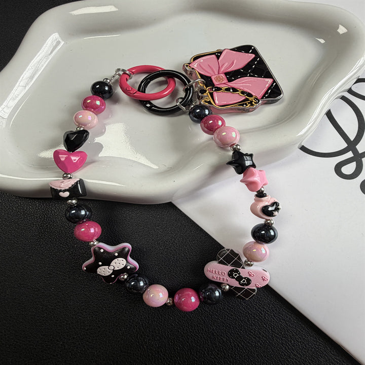 Decorative Beaded Charm Keychain Kalsten 1790135826