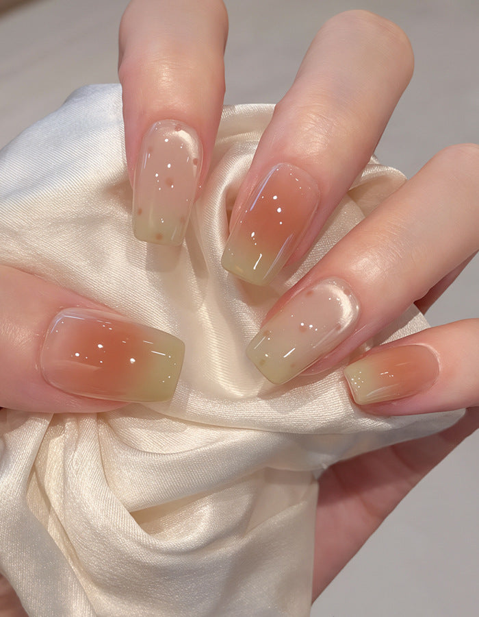 Elegant Square Gel Press-On Nails Kalsten