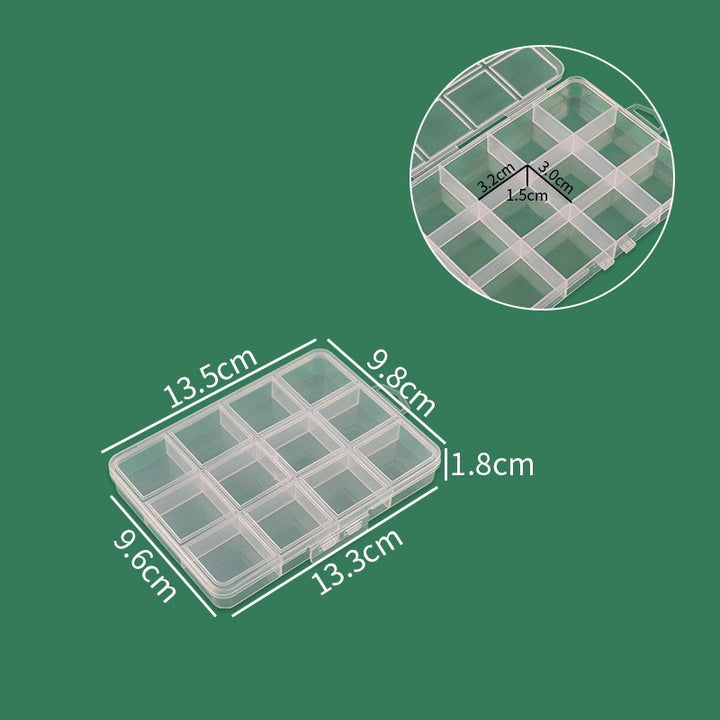 Multi-Compartment Craft Supply Box Kalsten