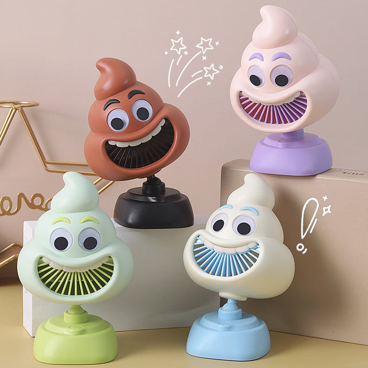 Ladies funny table fan with creative character designs Kalsten