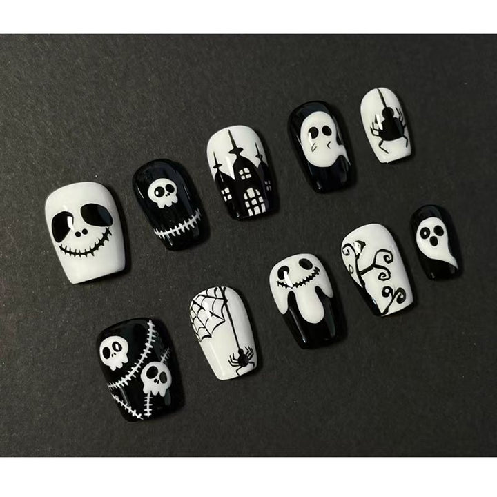 Artificial nails with Halloween motif Kalsten