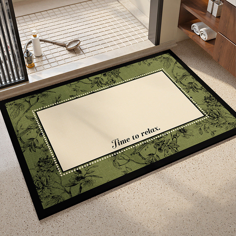 Decorative Bathroom Rug Kalsten