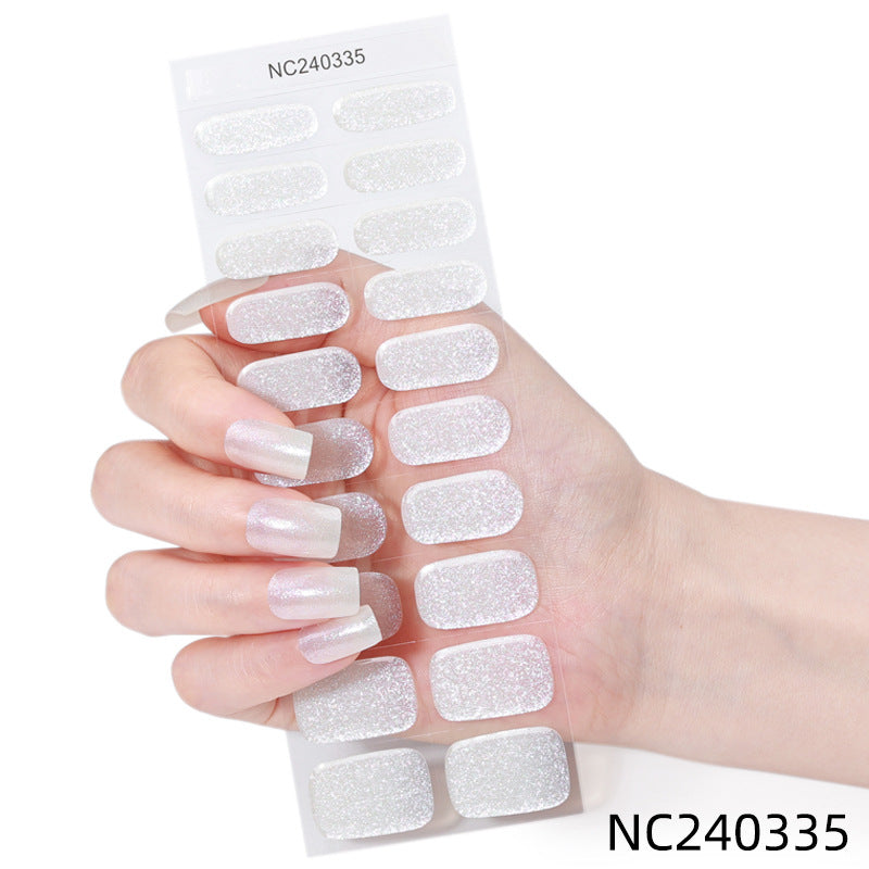 Glittery Nail Stickers