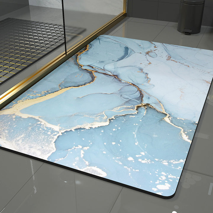 Abstract Wave Pattern Area Mat Kalsten