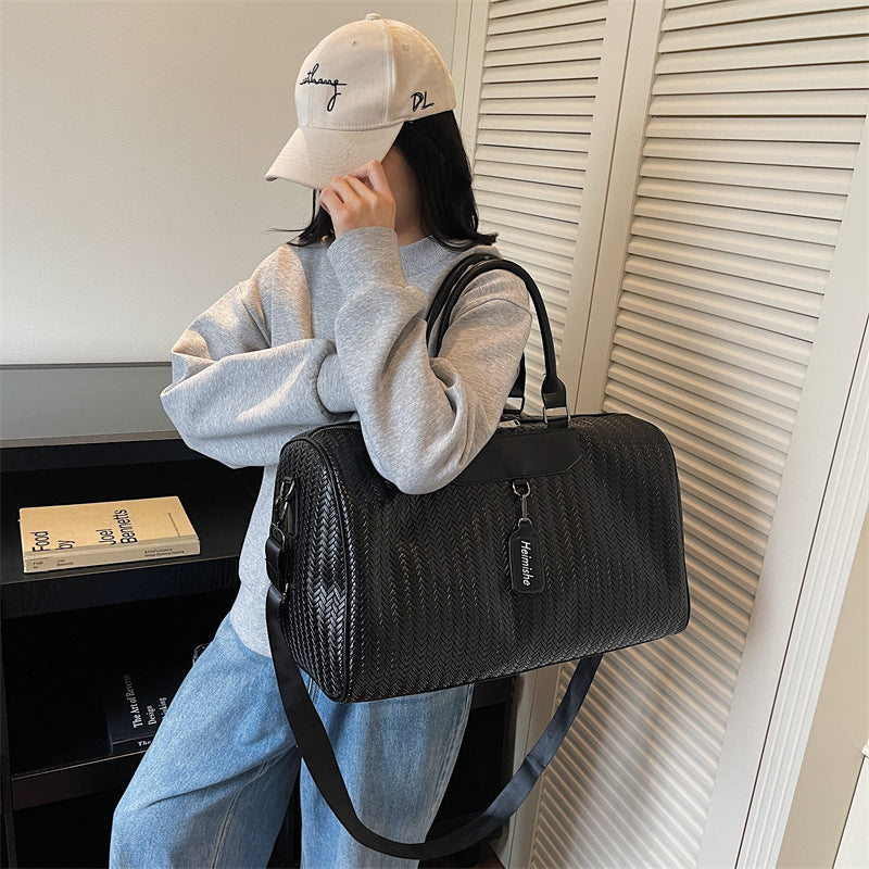 Multi-Functional Woven Travel Duffle Bag Kalsten