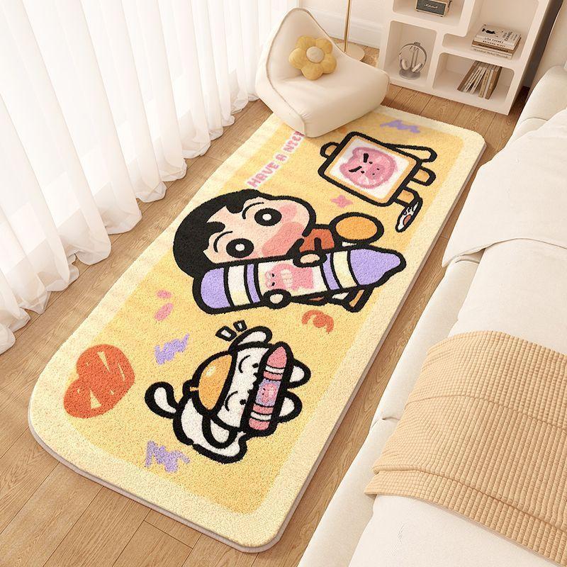 Cartoon-Themed Plush Area Rug