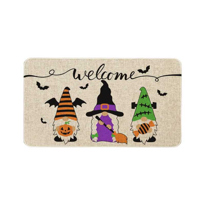 Halloween-Themed Decorative Welcome Mat Kalsten