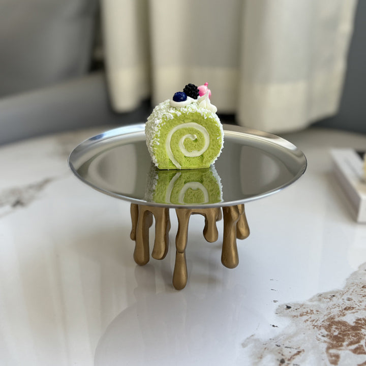Artistic Drip-Style Decorative Tray