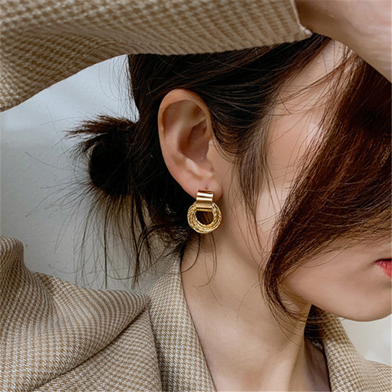 Glamorous hoop earrings Kalsten