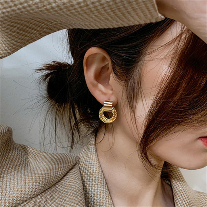 Glamorous hoop earrings Kalsten