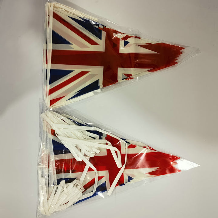Unisex nan robust Outdoor Pennant String made of polyester with star field and pointed pendants Kalsten