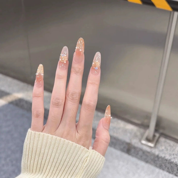 Elegant Stiletto Press-On Nail Enhancements
