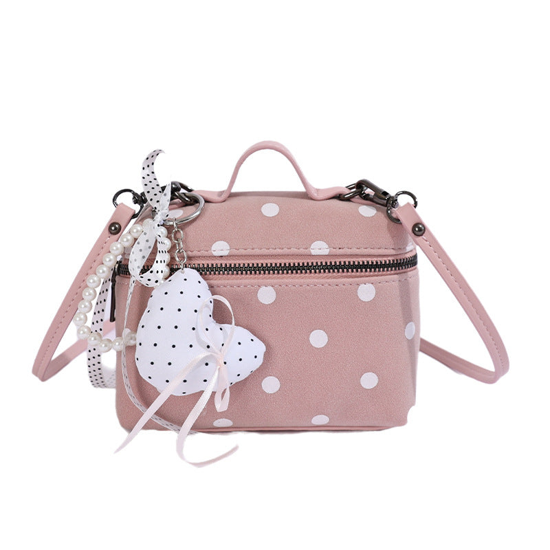 Chic Polka Dot Crossbody Bag Kalsten