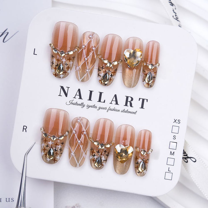 Playful Cartoon-Themed Press-On Nail Art Kalsten