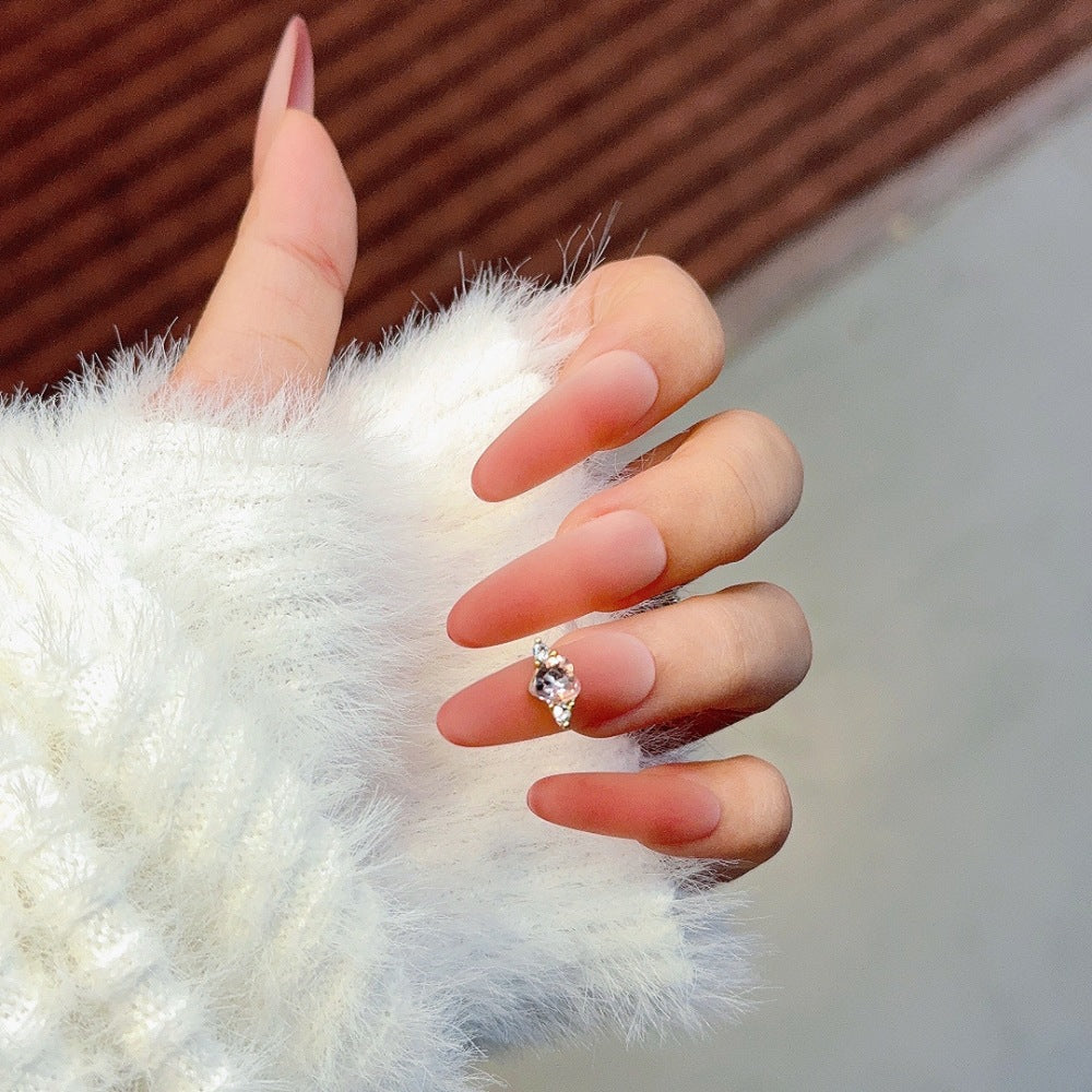 Elegant Matte Stiletto Nail Extensions