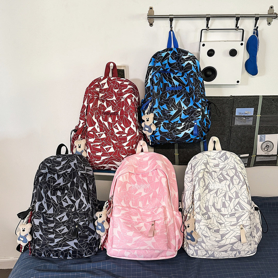 Geometric Pattern Casual Backpack Kalsten