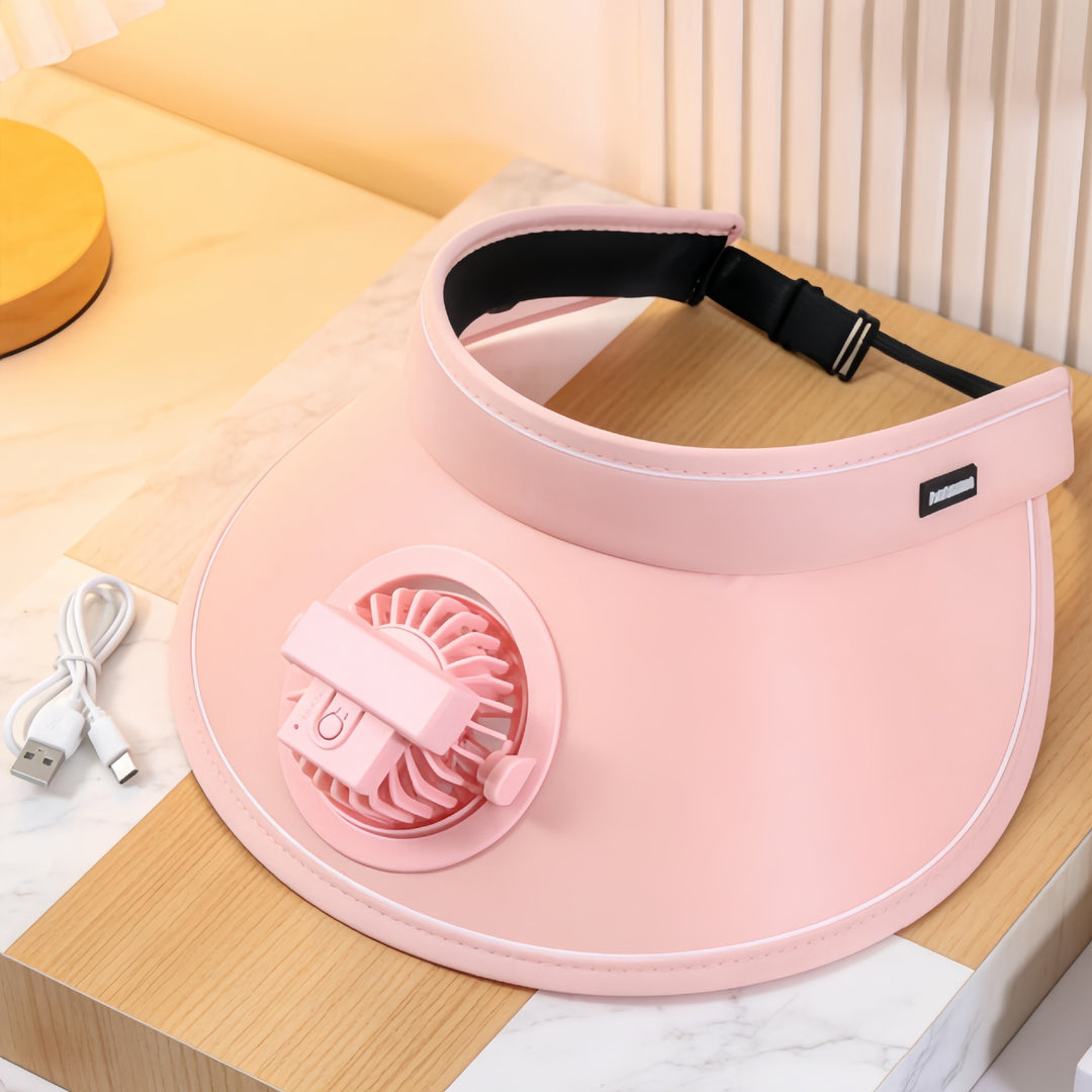 Women’s wearable cooling hood with integrated fan Kalsten