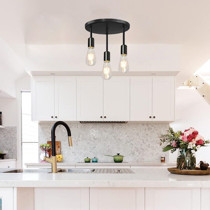 Minimalist Gold Accent Pendant Light