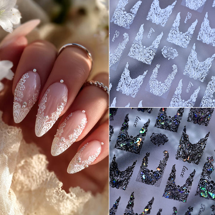 Lace Nail Art Stamping Plate