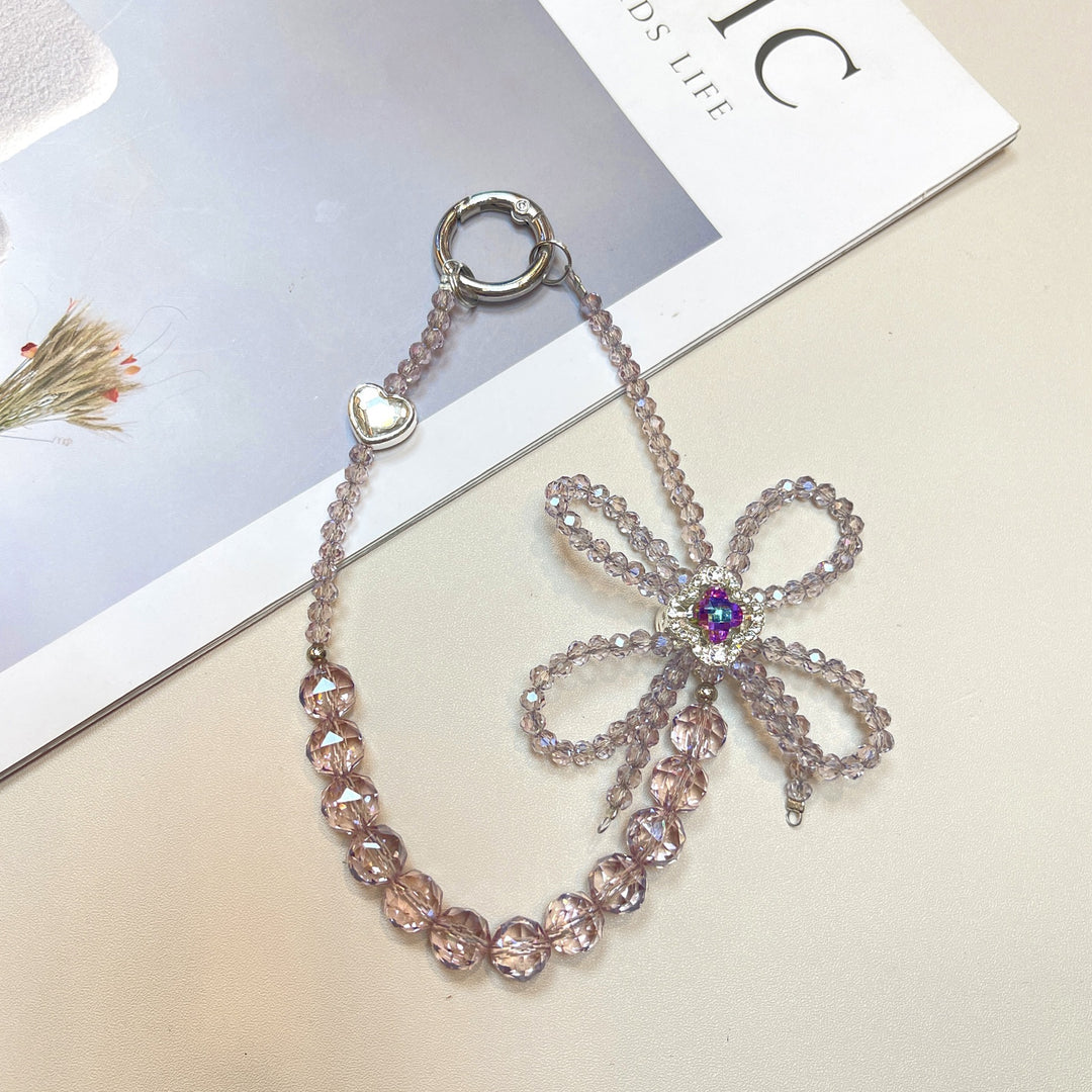 Crystal Beaded Charm Keychain Kalsten
