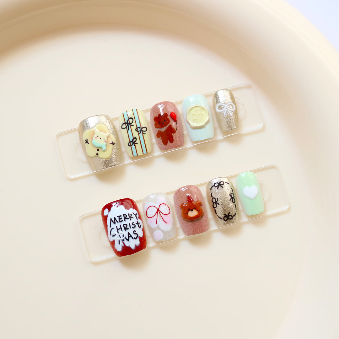 Festive Themed Nail Art Set