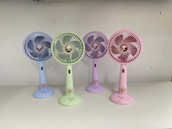 Unisex Portable Mini Fan with Ergonomic Stand and Variable Speed Control Kalsten