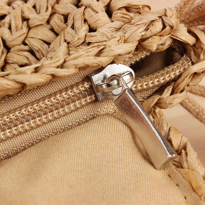 Braided Shoulder Bag in Creative Macrame Design Kalsten