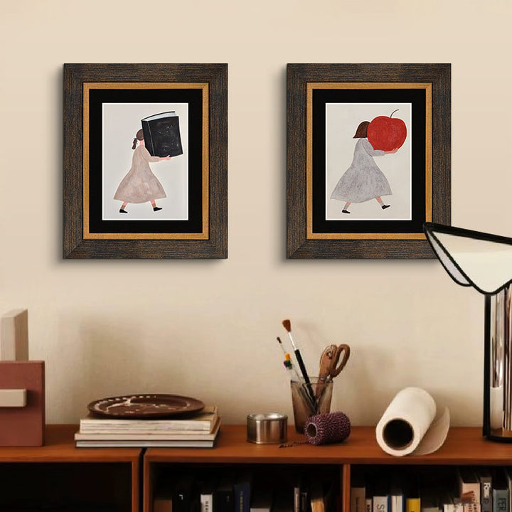 Framed Playful Artwork