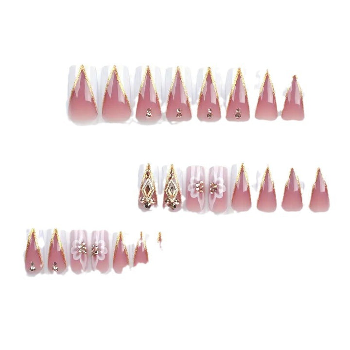 Ornate Floral Nail Art Set Kalsten