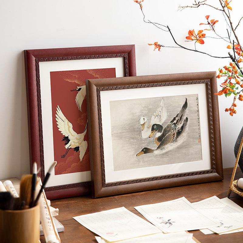 Elegant Framed Botanical Art Print